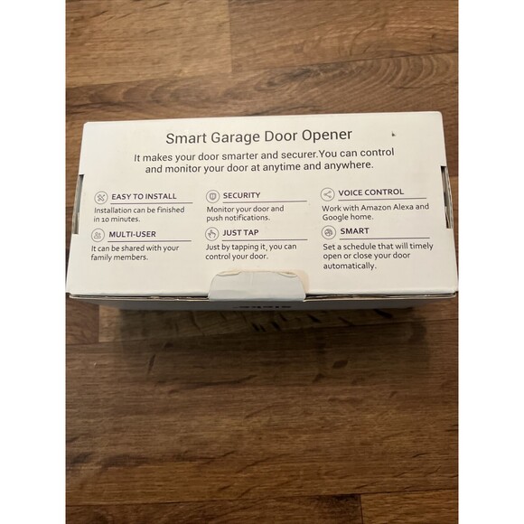 Sieke Smart Garage Door Opener - 2.4G WiFi - White - Picture 5 of 16